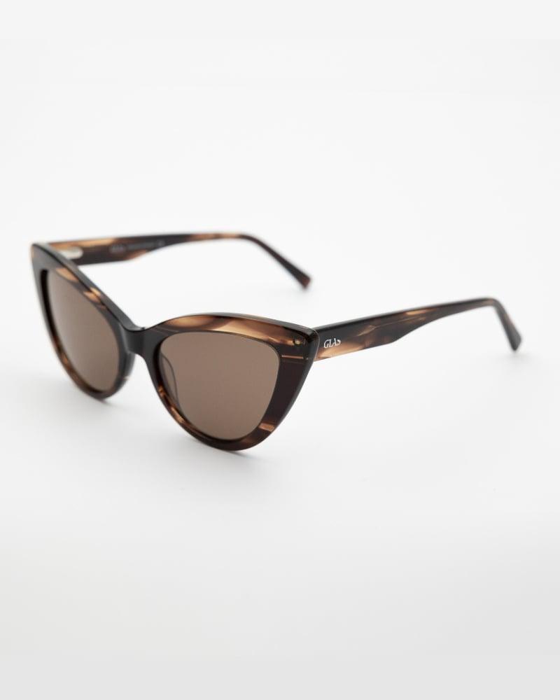 Stella Dark Brown Sunglasses